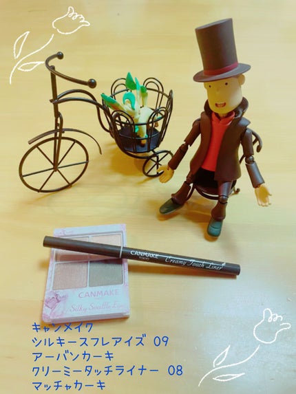 シルキースフレアイズ/キャンメイク/アイシャドウパレットを使ったクチコミ(1枚目)