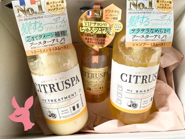 シトラスパ シャンプー スムース／トリートメント スムース/CITRUSPA/シャンプー・コンディショナーを使ったクチコミ（1枚目）