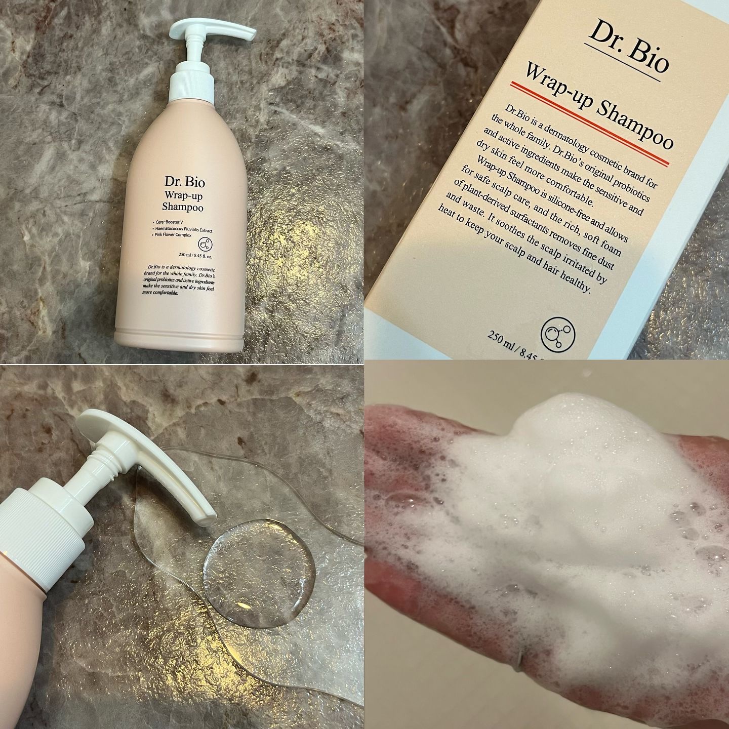 ラップアップシャンプー/トリートメント/Dr.Bio/市販シャンプーを使ったクチコミ（2枚目）