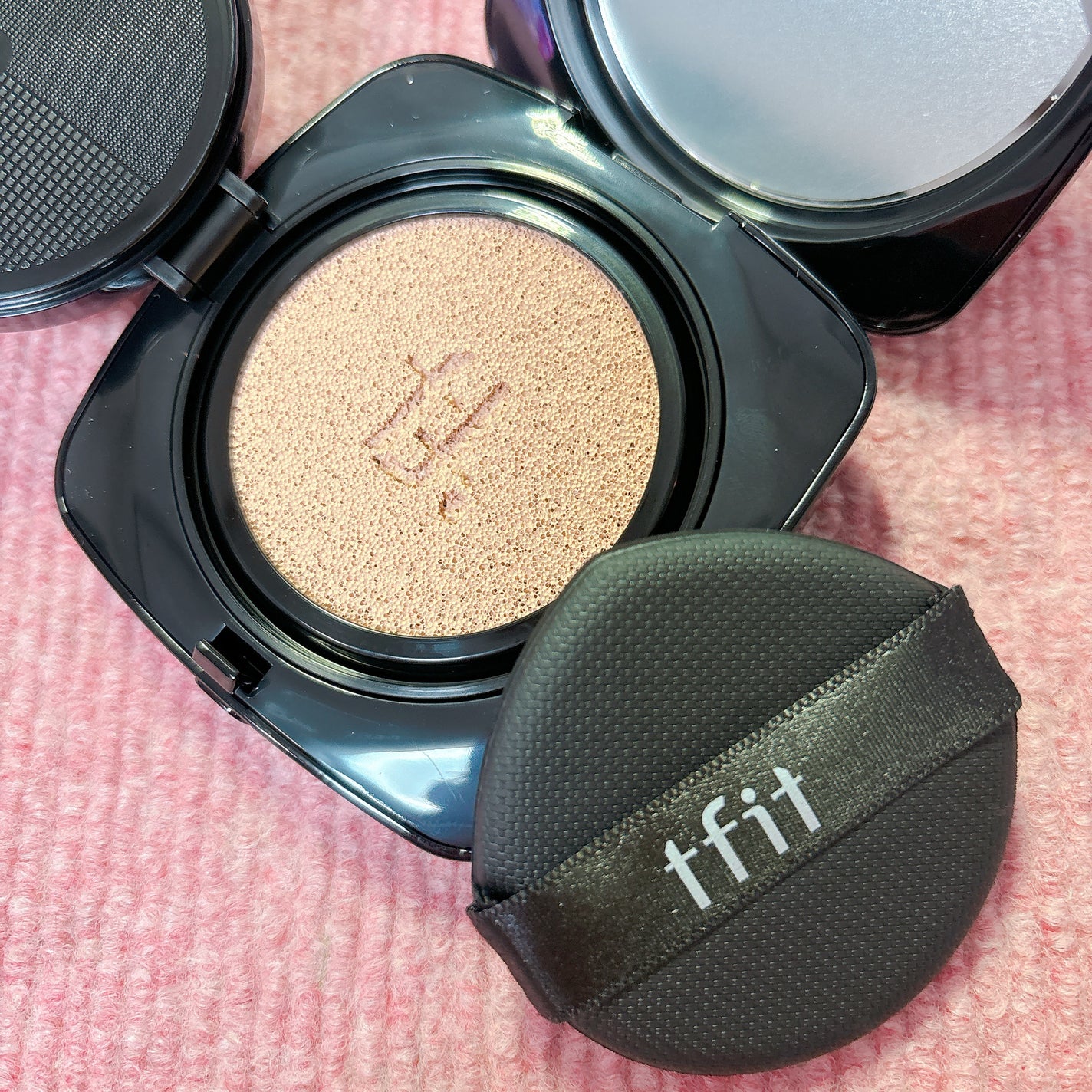 レイヤリングフィット グロークッションEX/TFIT/クッションファンデーションを使ったクチコミ(2枚目)