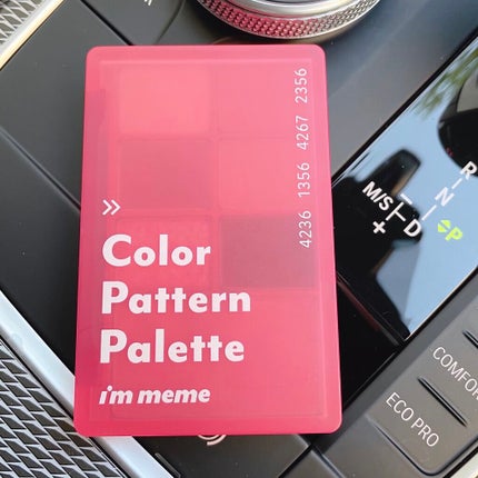 カラーパターンパレット/i’m meme/マルチパレットを使ったクチコミ(7枚目)