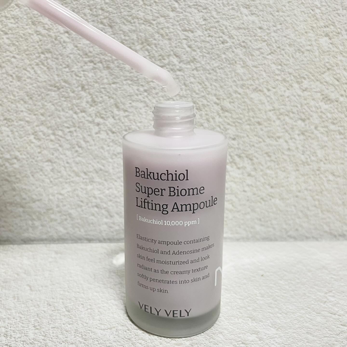 バクチオールスーパーバイオーム リフティングアンプル/VELY VELY/美容液を使ったクチコミ（2枚目）