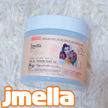 jmella NO.5 TONER PADS EXのクチコミ「💄お肌を潤いで満たすしっとりトナーパッド✨💄



jmella
ブルーミングピオニートナーパ.....」（1枚目）