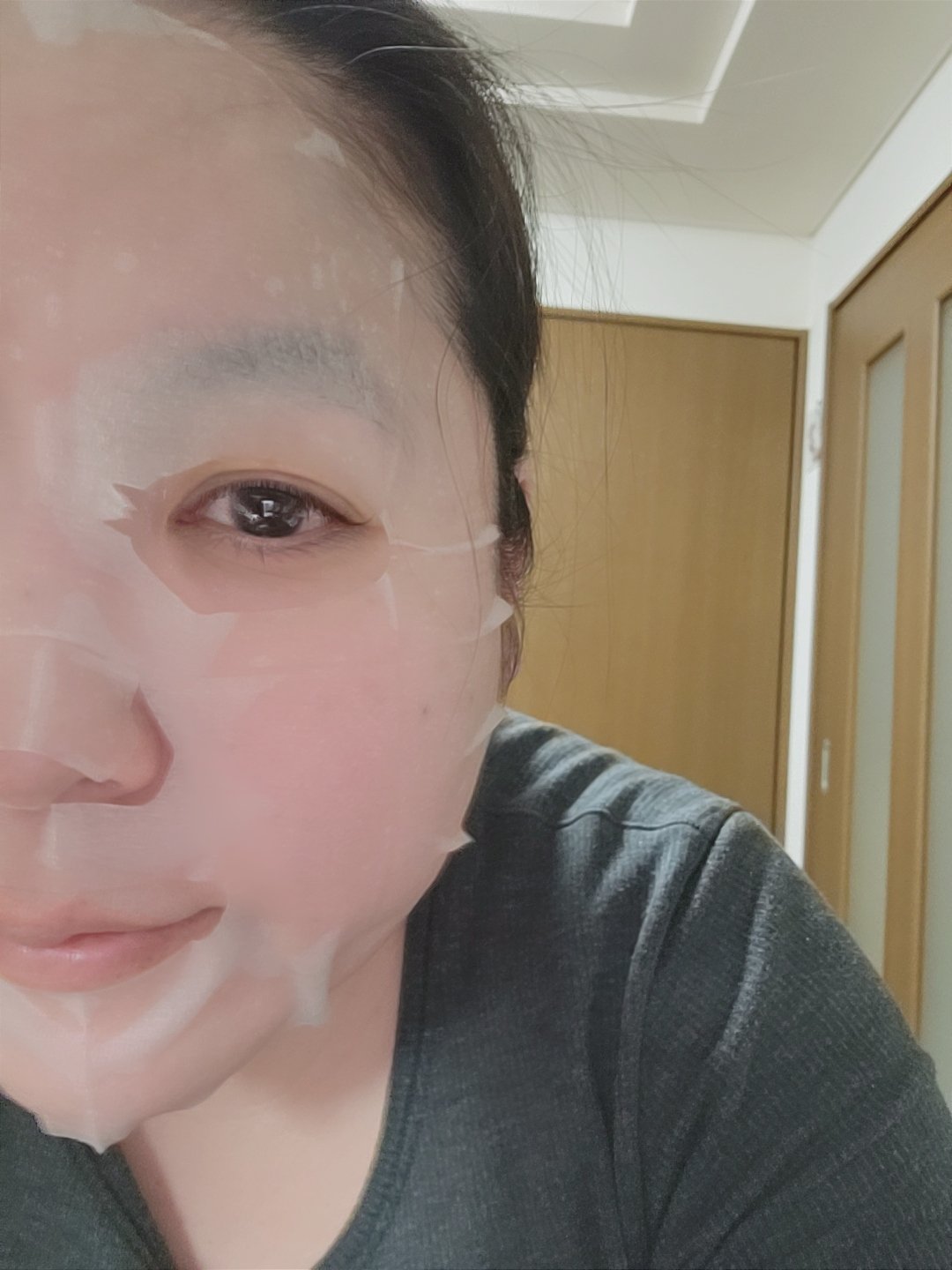 黒真珠マスク/我的美麗日記/シートマスク・パックを使ったクチコミ（3枚目）