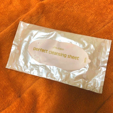 SHISEIDO パーフェクトクレンジングシートのクチコミ「資生堂 パーフェクトクレンジングシート 11枚 350円(税抜)
このご時世、小さい子供がい.....」(1枚目)