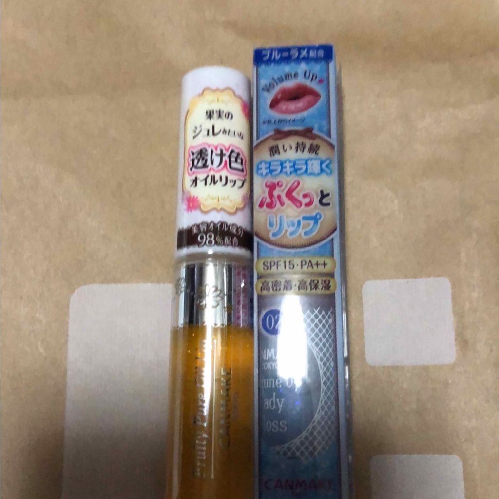 フルーティーピュアオイルリップ/キャンメイク/リップグロスを使ったクチコミ（1枚目）