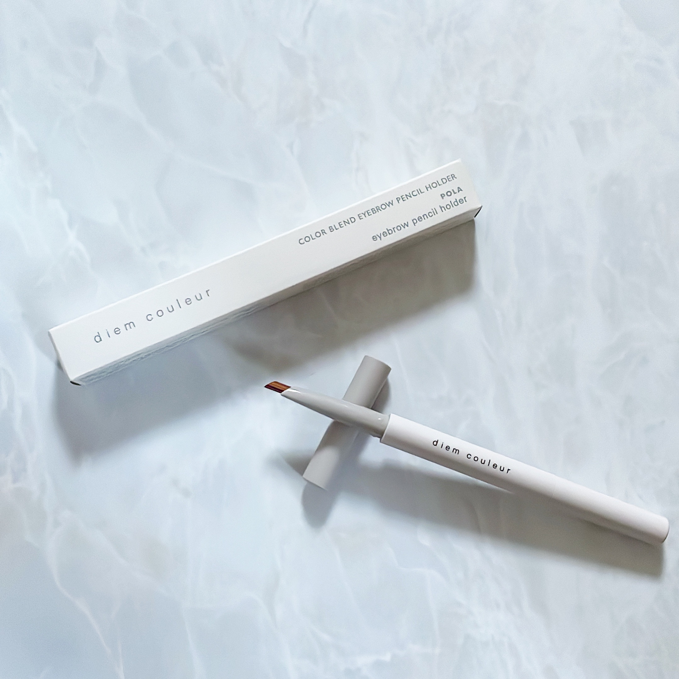 カラーブレンドアイブローペンシル/ディエム クルール/アイブロウペンシルを使ったクチコミ（2枚目）