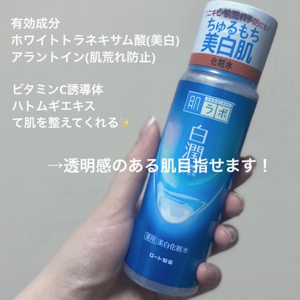白潤薬用美白化粧水/肌ラボ/化粧水を使ったクチコミ(2枚目)