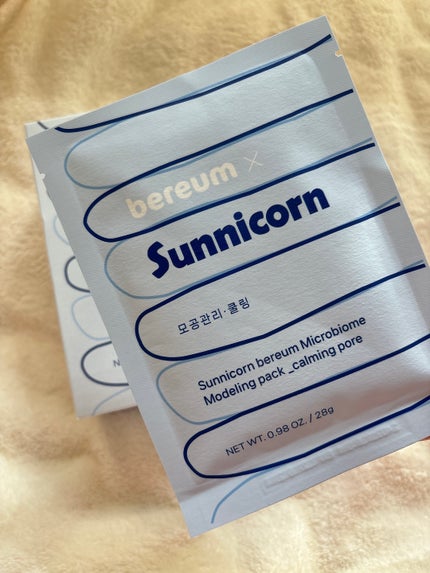 モデリングパック/Sunnicorn/シートマスク・パックを使ったクチコミ(1枚目)