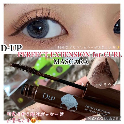 パーフェクトエクステンション マスカラ for カール/D-UP/マスカラを使ったクチコミ(1枚目)