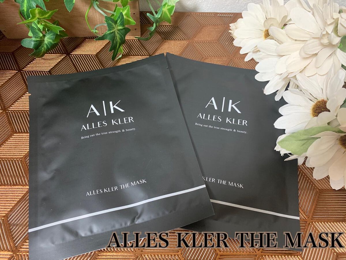 THE MASK/ALLES KLER/シートマスク・パックを使ったクチコミ（1枚目）