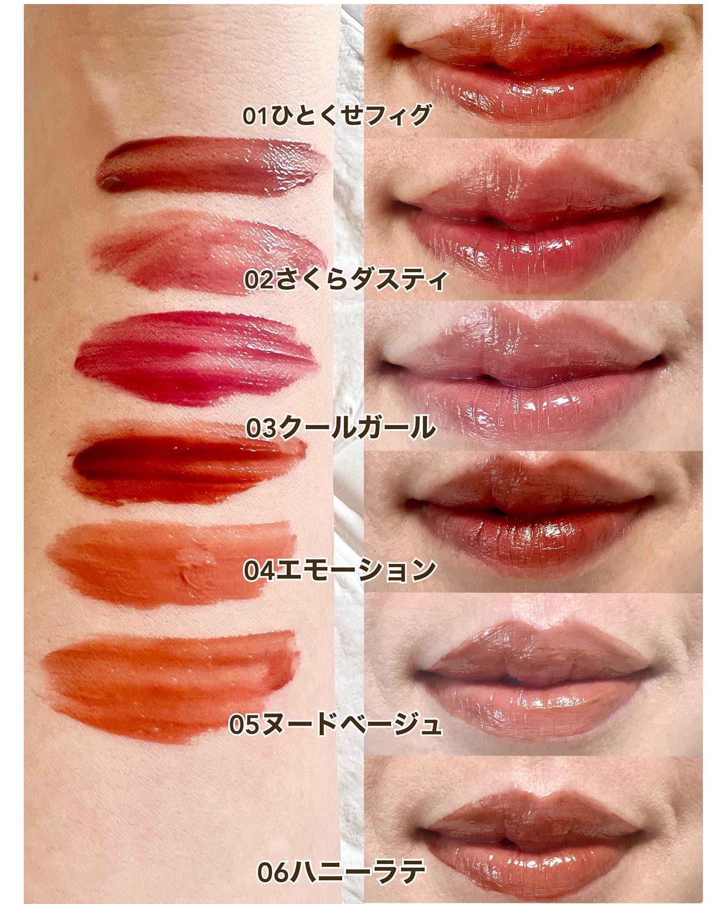 デューイフィルムティント/CipiCipi/リップティントを使ったクチコミ（1枚目）