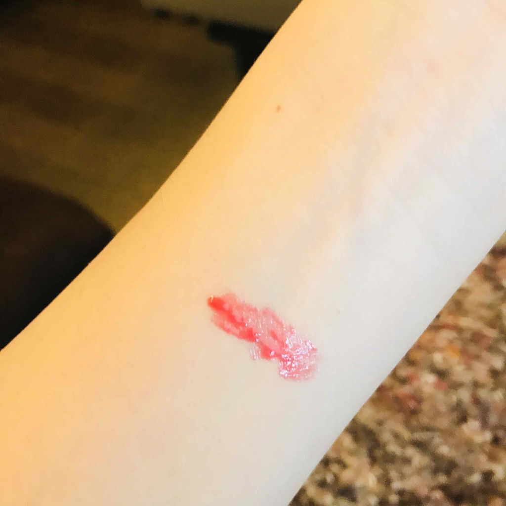 シマリング リップジャム/THREE/リップグロスを使ったクチコミ（2枚目）