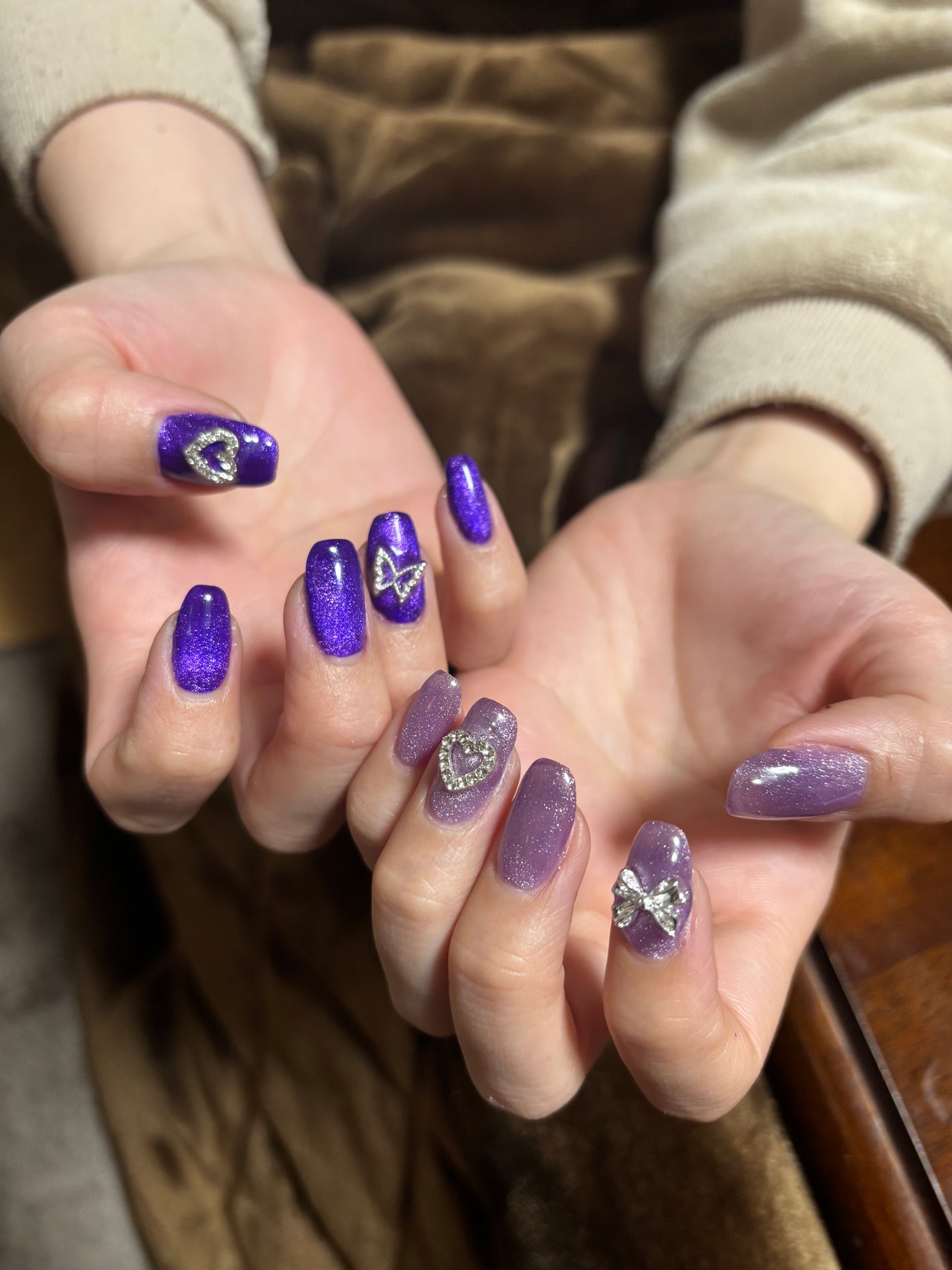 ビー玉マグネットジェル/ネイル工房/ジェルネイルを使ったクチコミ(3枚目)