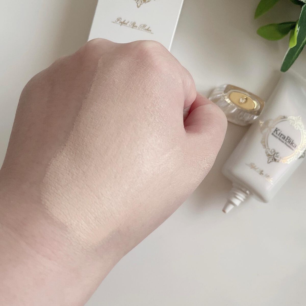 きらびか　ビューティーセラムファンデーション/KiraBika/リキッドファンデーションを使ったクチコミ（3枚目）