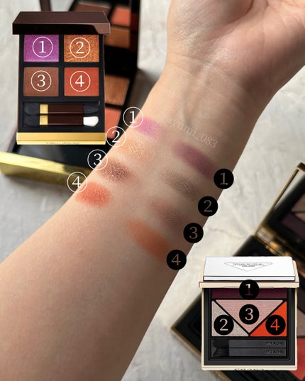 アイ カラー クォード/TOM FORD BEAUTY/アイシャドウパレットを使ったクチコミ(2枚目)