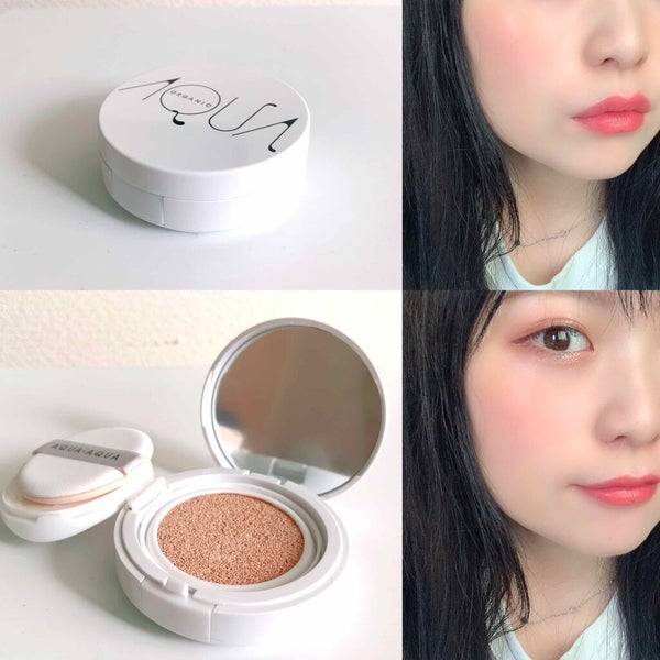 オーガニッククッションコンパクト/アクア・アクア/クッションファンデーション by yogurika