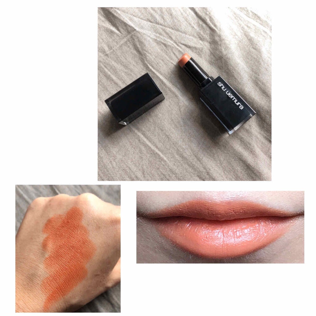ルージュ アンリミテッド/shu uemura/口紅を使ったクチコミ(3枚目)