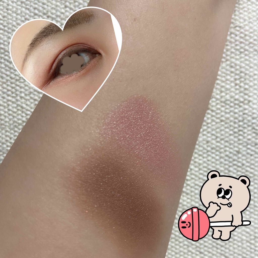 アイ カラー(チップ付)/ちふれ/アイシャドウパレットを使ったクチコミ(2枚目)