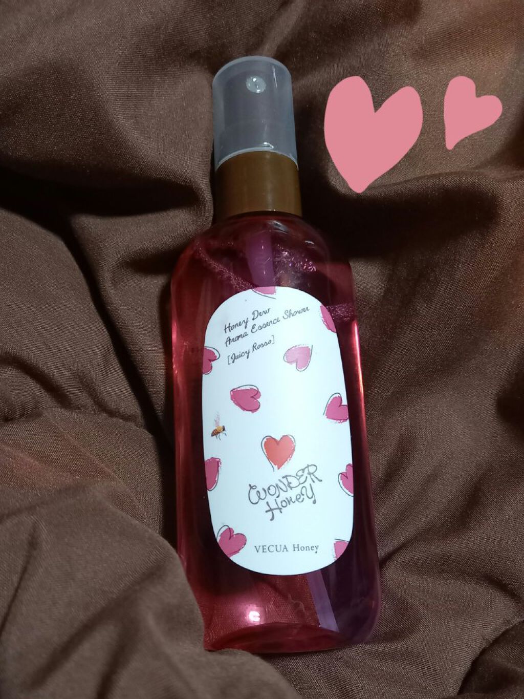 ワンダーハニー アロマエッセンスシャワー/VECUA Honey/香水(その他)を使ったクチコミ(1枚目)