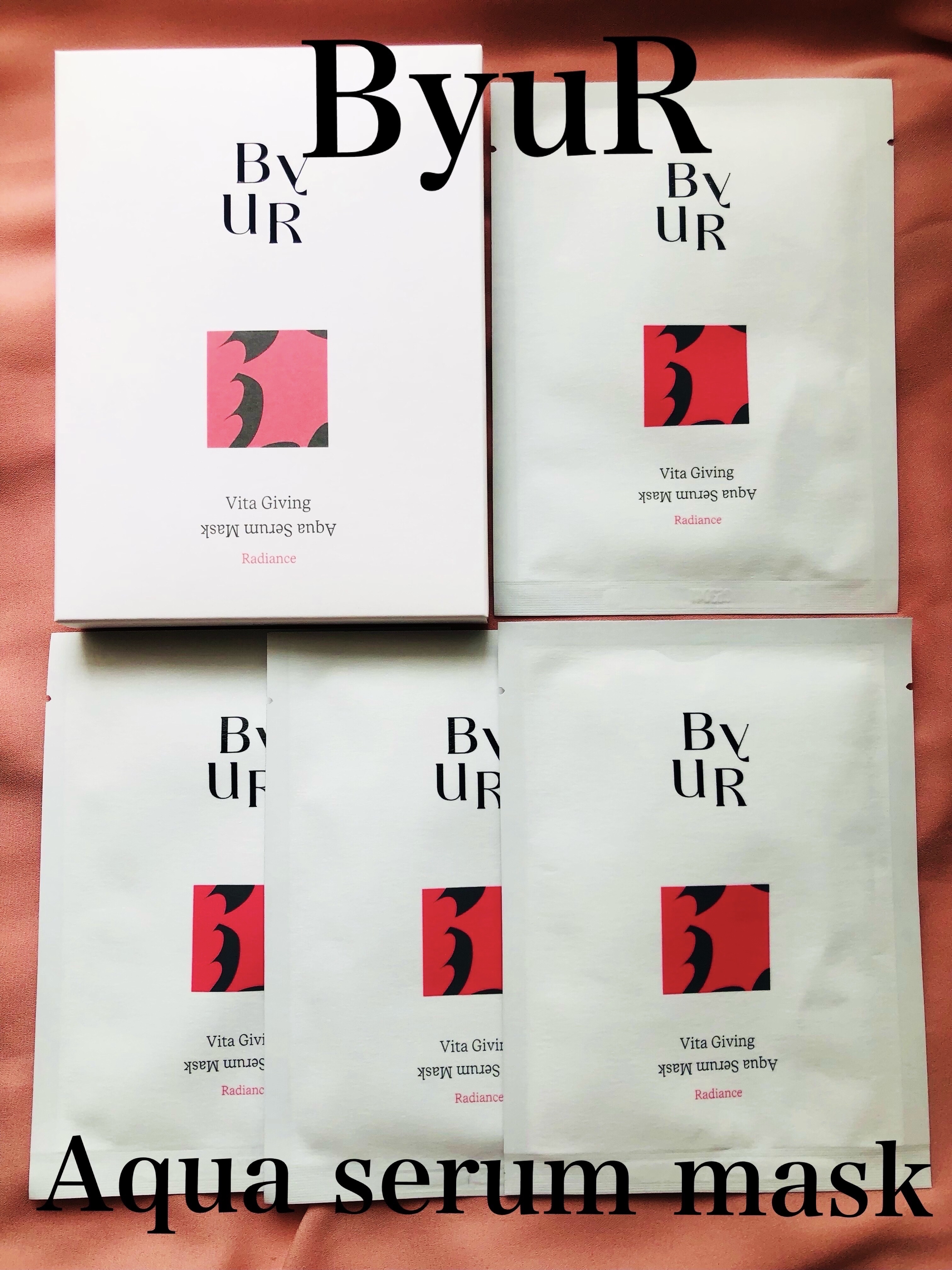 ビタルーセント アクアセラムマスク/ByUR/シートマスク・パックを使ったクチコミ（1枚目）