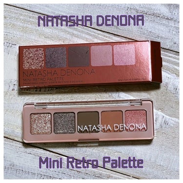 Natasha Denona ミニレトロパレットのクチコミ「Natasha DenonaのMINI RETRO PALETTEです🙃


お安いのでなんと.....」（1枚目）