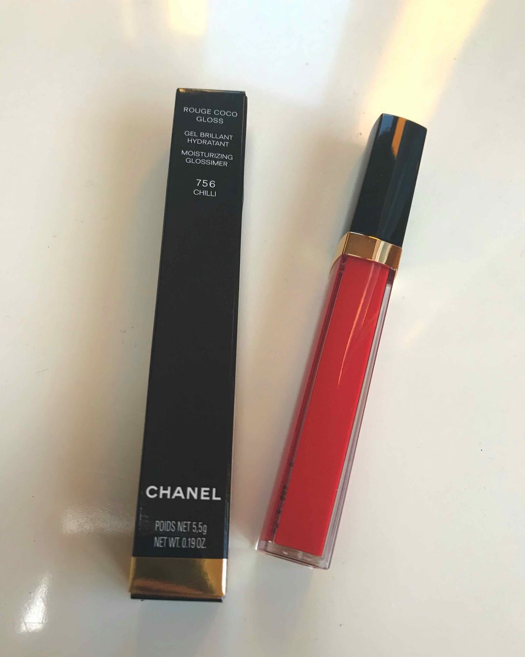 ルージュ ココ グロス/CHANEL/リップグロスを使ったクチコミ(1枚目)