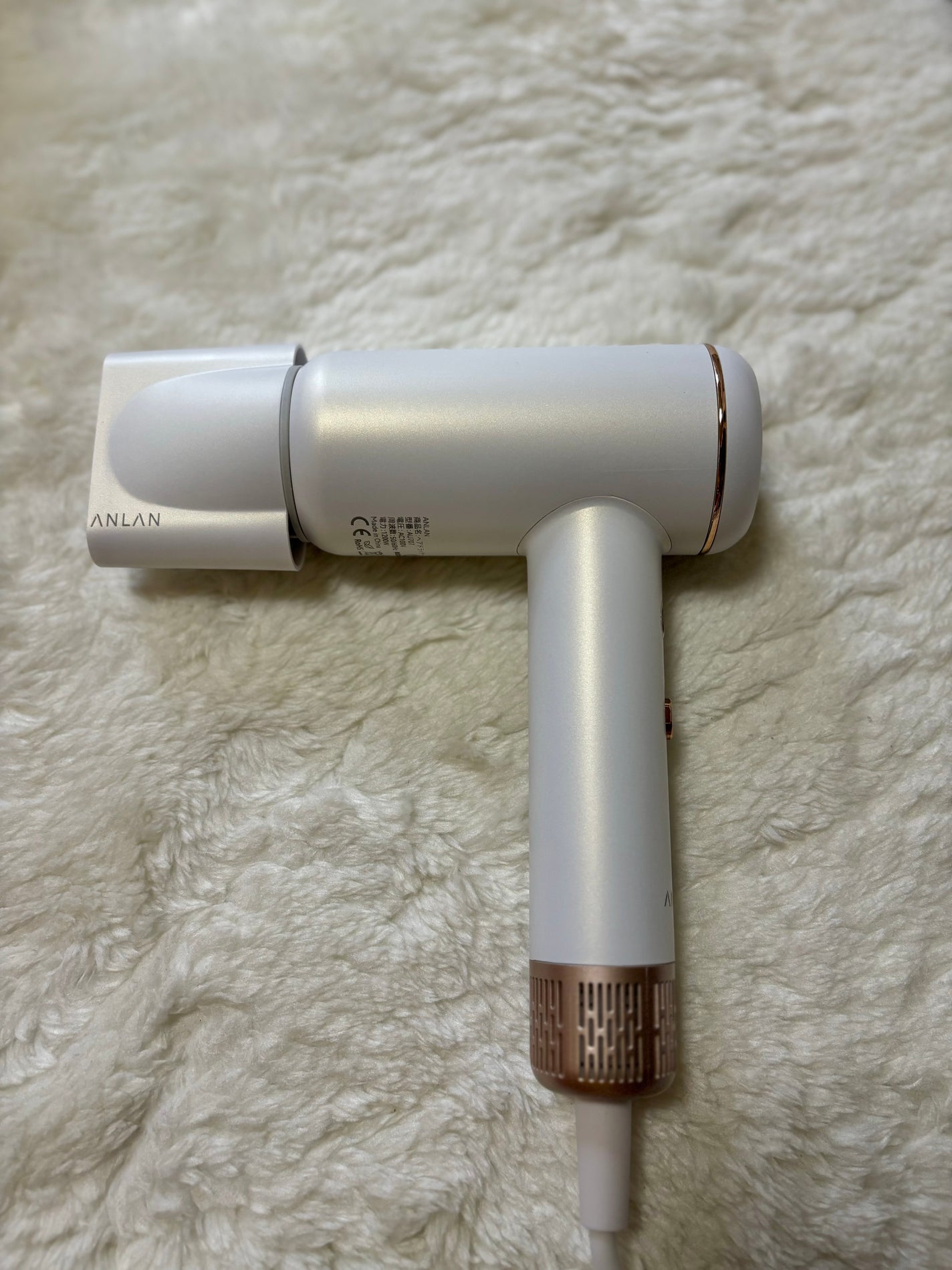 ダブルケアドライヤーse/ANLAN/ドライヤーを使ったクチコミ(6枚目)