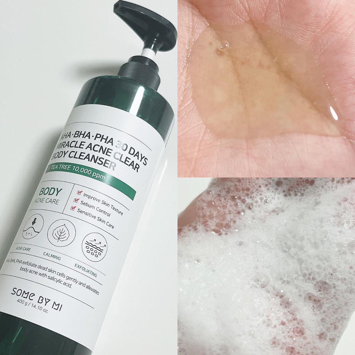 AHA·BHA·PHA 30デイズミラクルアクネボディクレンザー/SOME BY MI/ボディソープを使ったクチコミ(2枚目)