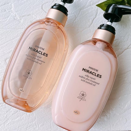 ミラクルズ サルフェート無添加&ジェントルリペア ボンドリペア シャンプー/トリートメント/パンテーン/市販シャンプーを使ったクチコミ(1枚目)