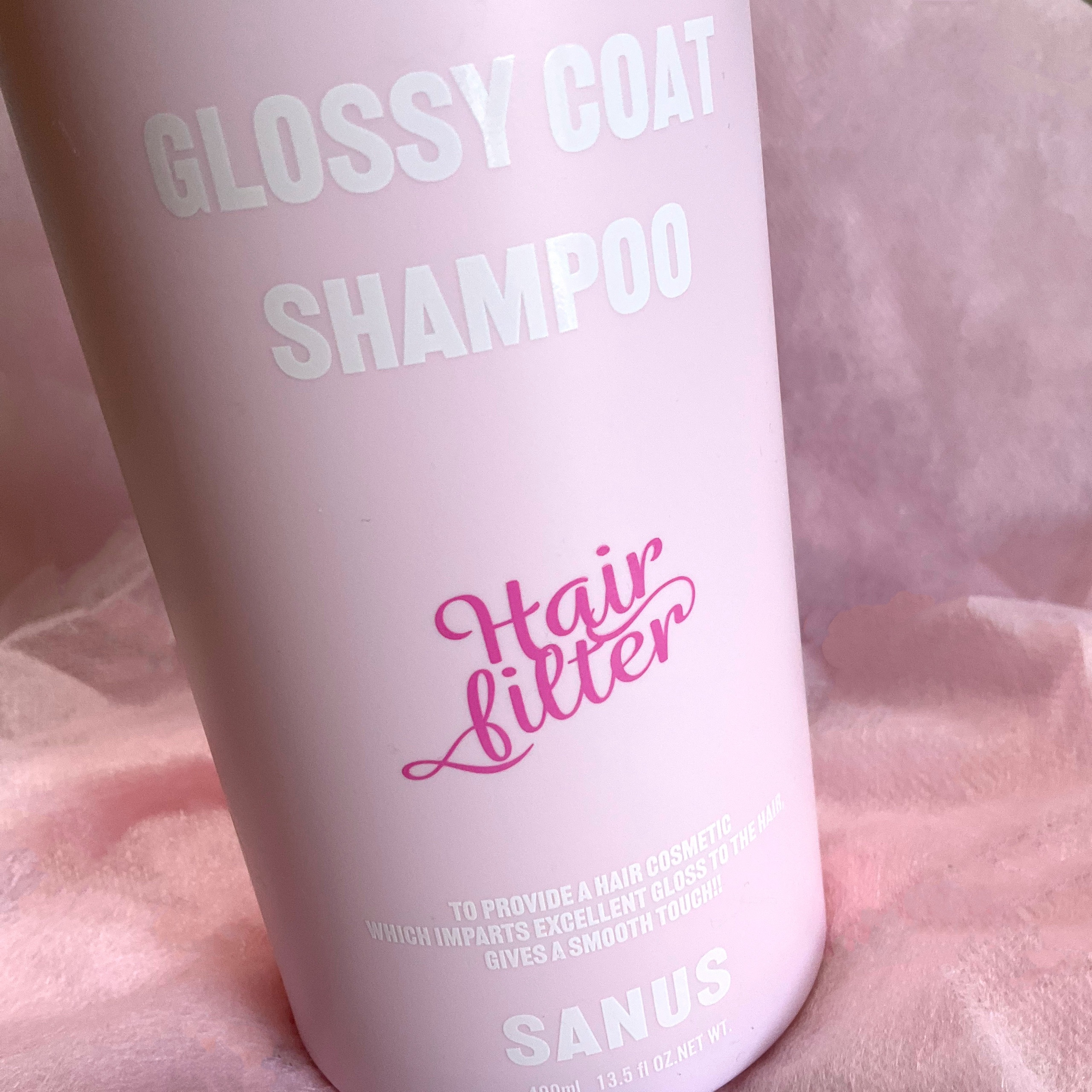 GLOSSY COAT SHAMPOO / TREATMENT/SANUS HAIR FILTER/市販シャンプーを使ったクチコミ（2枚目）