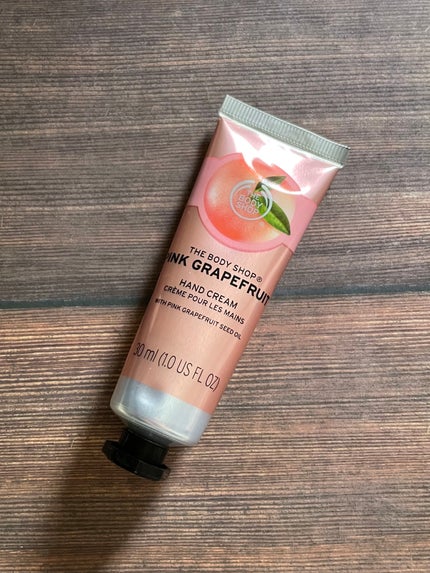 ハンドクリーム ピンクグレープフルーツ/THE BODY SHOP/ハンドクリームを使ったクチコミ(1枚目)