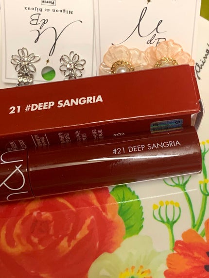 ジューシーラスティングティント/rom&nd/リップティントを使ったクチコミ(3枚目)