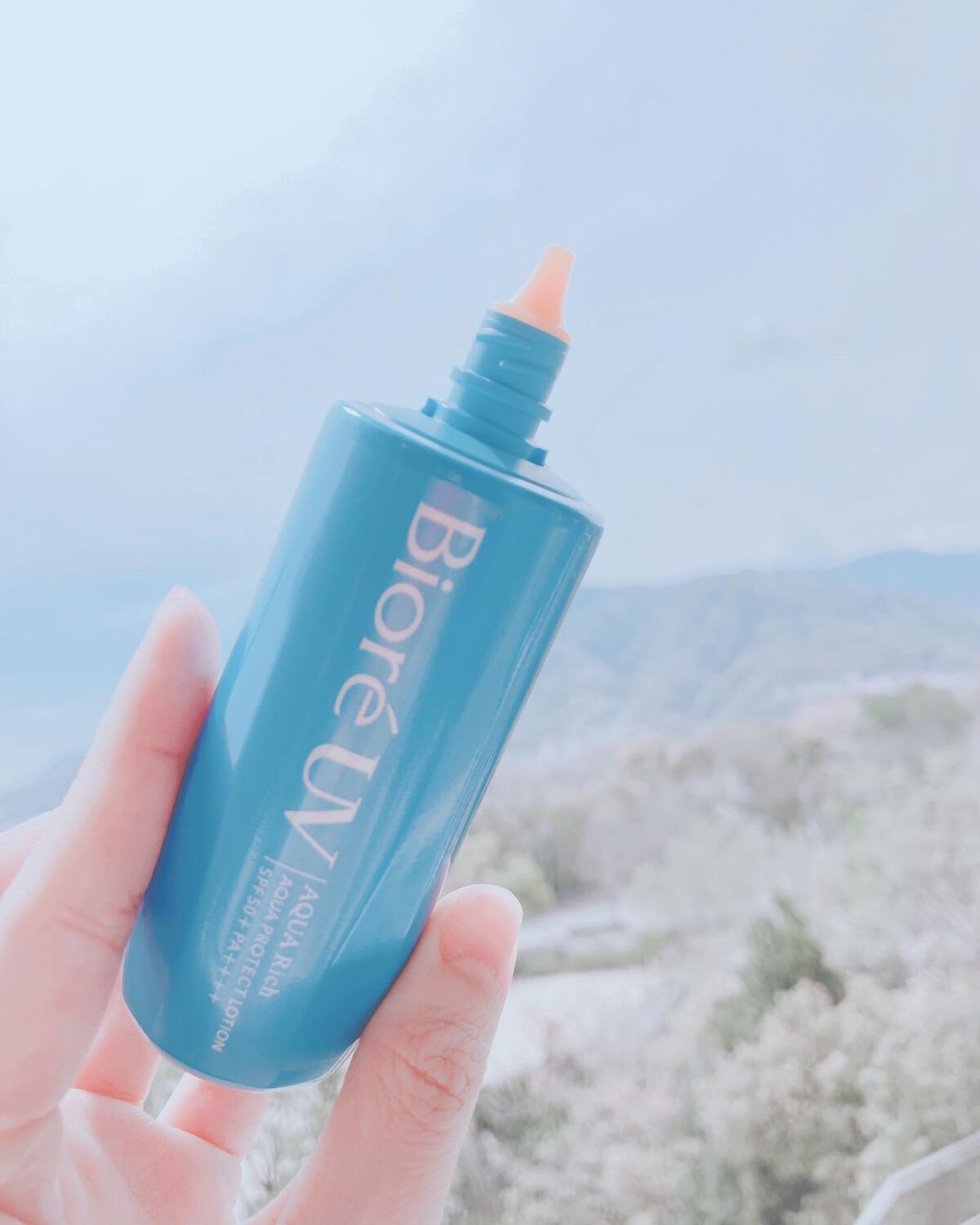 ビオレUV アクアリッチ アクアプロテクトローション(水層パック)/ビオレ/日焼け止めローションを使ったクチコミ(2枚目)