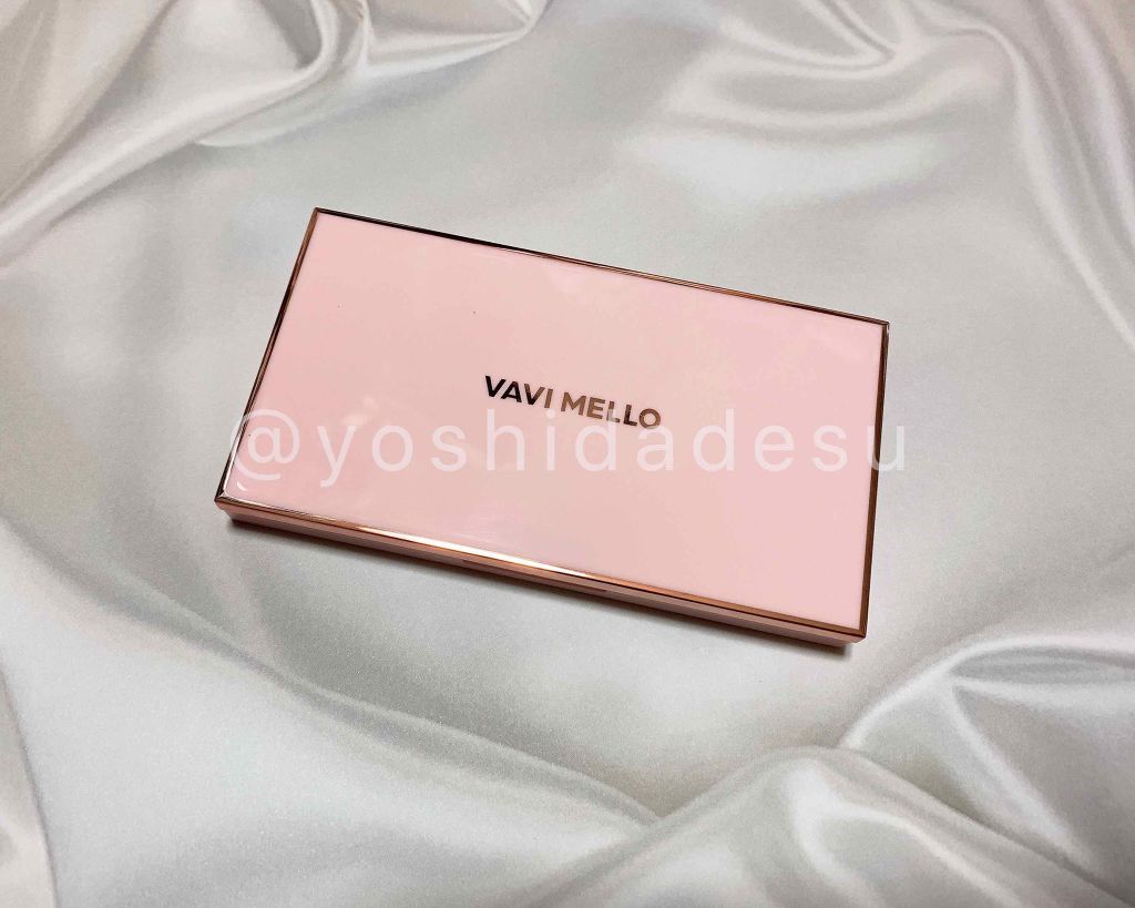 バレンタインボックス3ローズモーメント/VAVI MELLO/アイシャドウパレットを使ったクチコミ（2枚目）