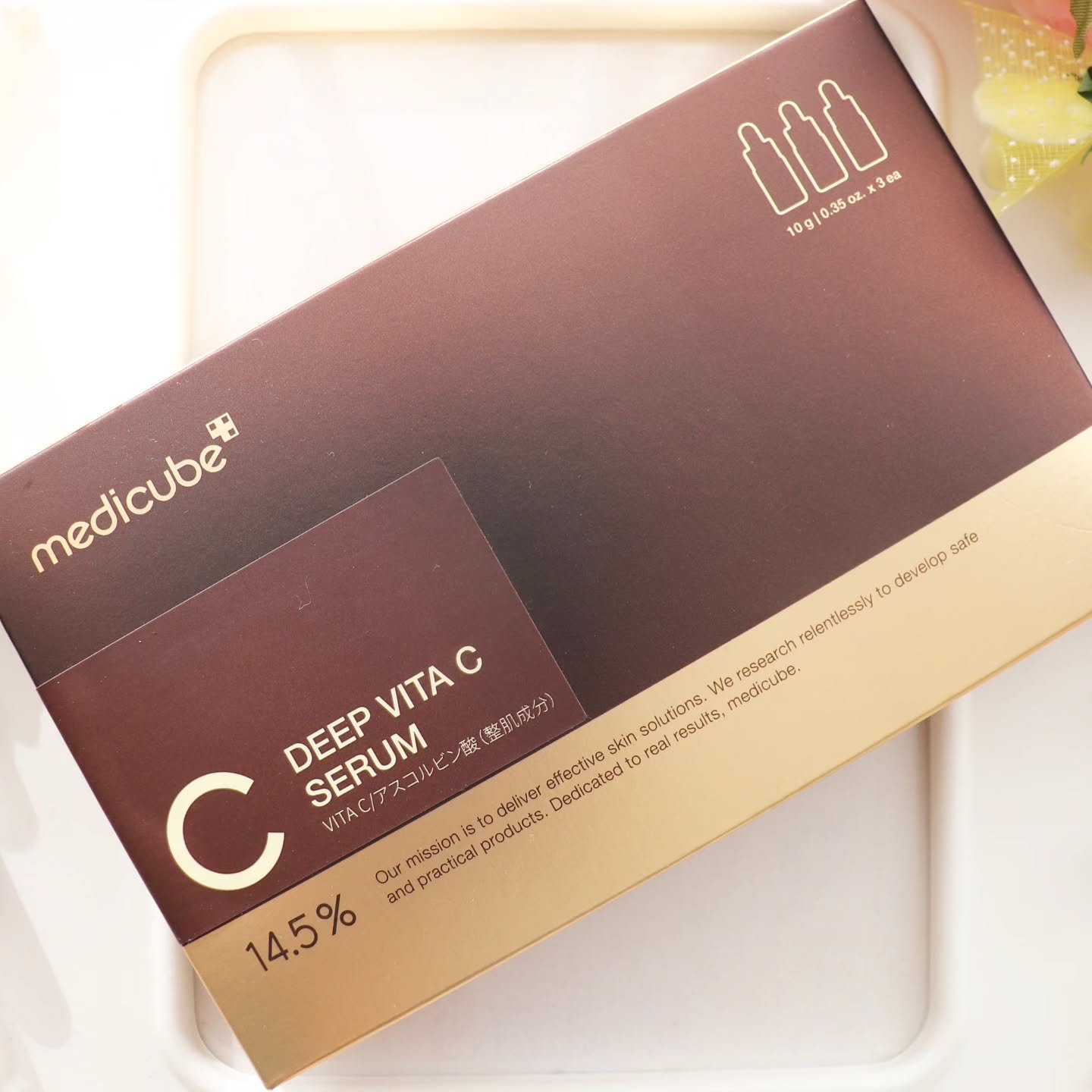 ディープビタCアンプル2.0/MEDICUBE/美容液を使ったクチコミ（2枚目）