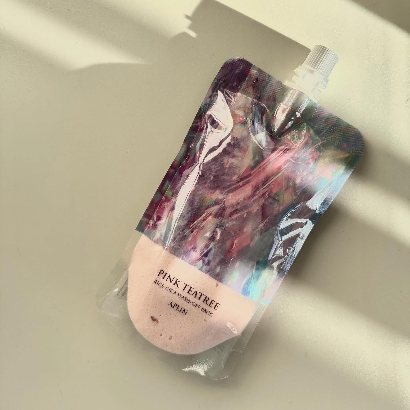 ピンクティーツリーライスシカウォッシュオフパック/APLIN/洗い流すパック・マスクを使ったクチコミ(1枚目)