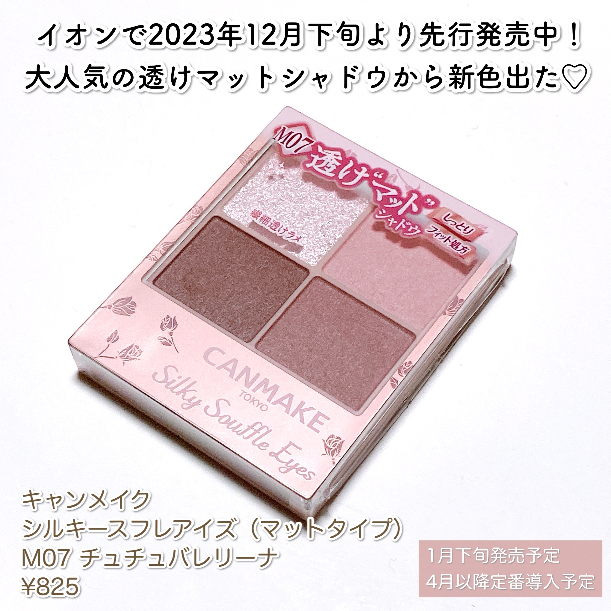 シルキースフレアイズ（マットタイプ）/キャンメイク/アイシャドウパレットを使ったクチコミ（2枚目）