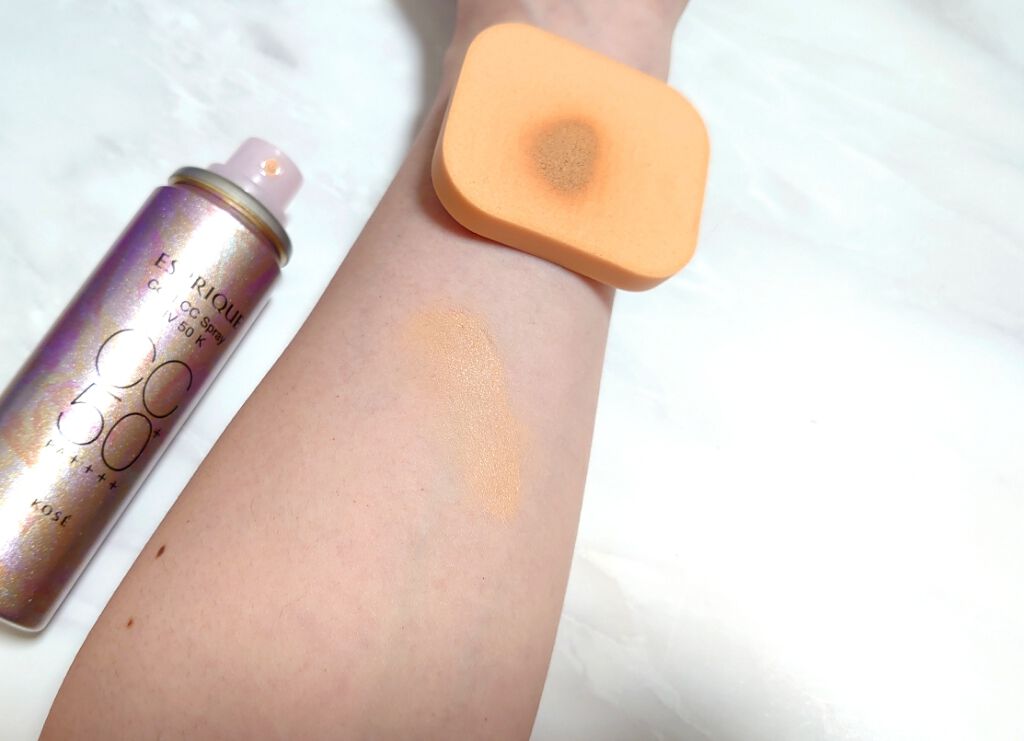 ひんやりタッチ CCスプレー UV 50 K/ESPRIQUE/CCクリームを使ったクチコミ(3枚目)