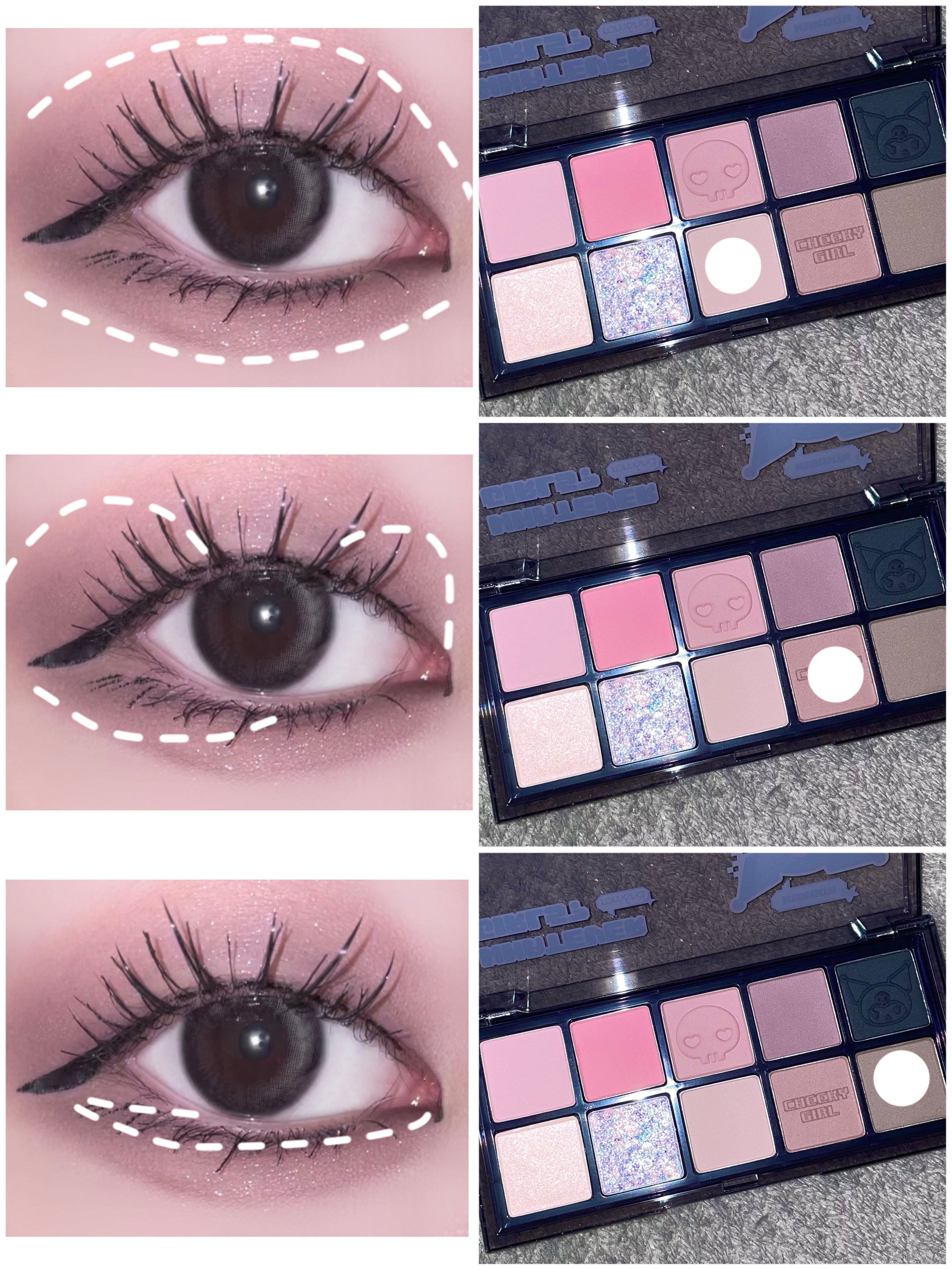 描くふたえアイライナー/CEZANNE/リキッドアイライナーを使ったクチコミ（3枚目）