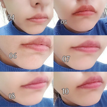 リップシルエットマットベルベットティント/i’m meme/リップティントを使ったクチコミ(7枚目)