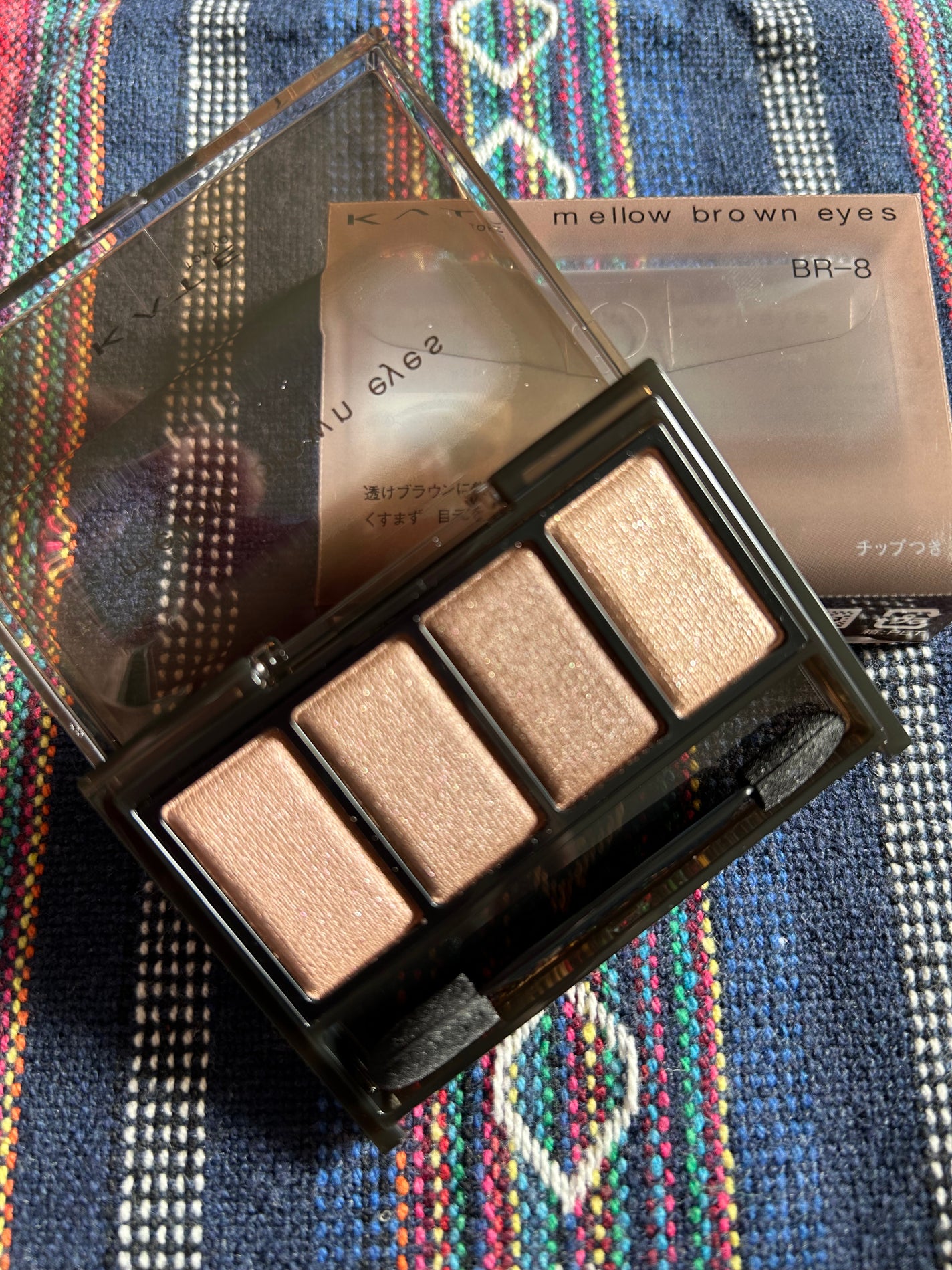 ケイト メロウブラウンアイズ/KATE/アイシャドウパレットを使ったクチコミ(1枚目)