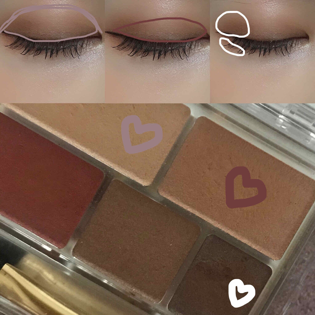 パーフェクトマルチアイズ/キャンメイク/アイシャドウパレットを使ったクチコミ（2枚目）