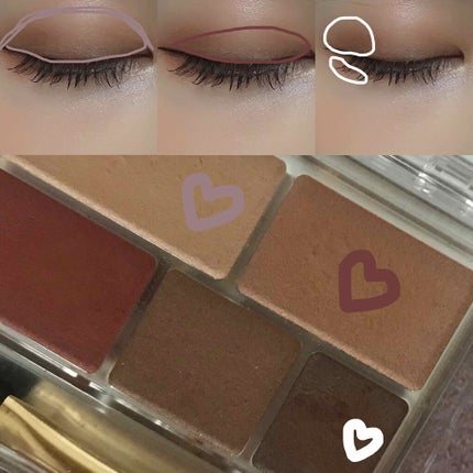 パーフェクトマルチアイズ/キャンメイク/アイシャドウパレットを使ったクチコミ(2枚目)