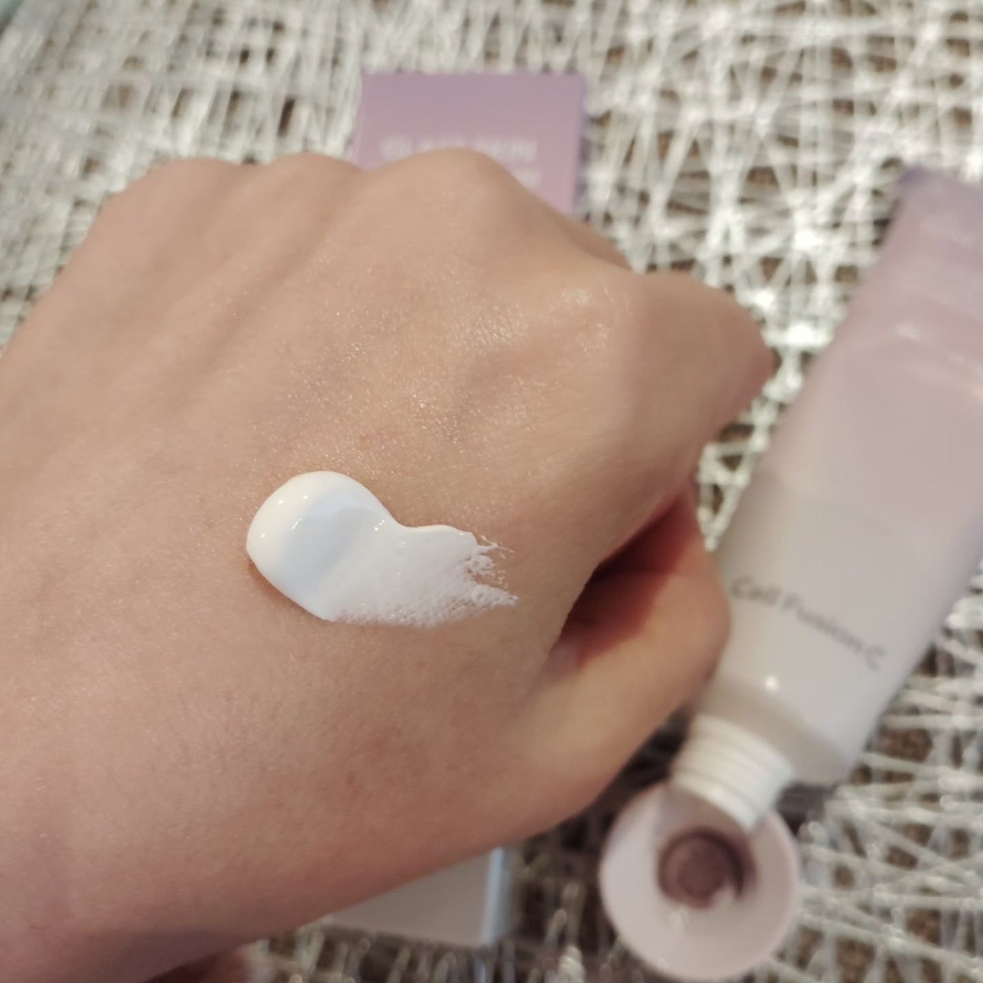 グラススキントーンアップクリーム 50ml/Cell Fusion C(セルフュージョンシー)/化粧下地を使ったクチコミ(2枚目)