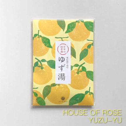日本の四季湯 ゆずの香り/ハウス オブ ローゼ/入浴剤を使ったクチコミ(1枚目)