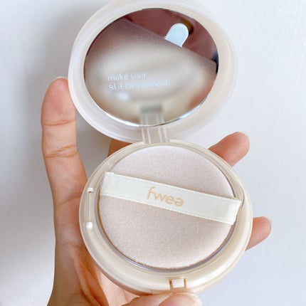 フィーパウダースエード/fwee/ルースパウダーを使ったクチコミ(8枚目)