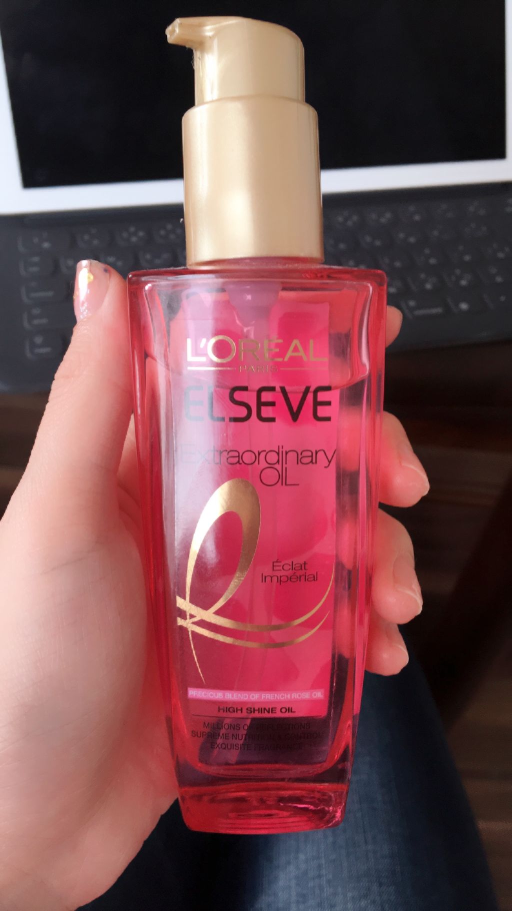 エルセーヴ エクストラオーディナリー オイル エクラアンペリアル 艶髪シャンプー/コンディショナー/ロレアル パリ/市販シャンプーを使ったクチコミ(2枚目)