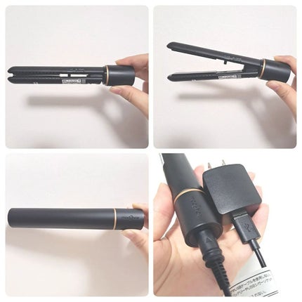 スタイリッシュ モバイルヘアアイロン(MHS-1342)/mod's hair/ストレートアイロンを使ったクチコミ(4枚目)