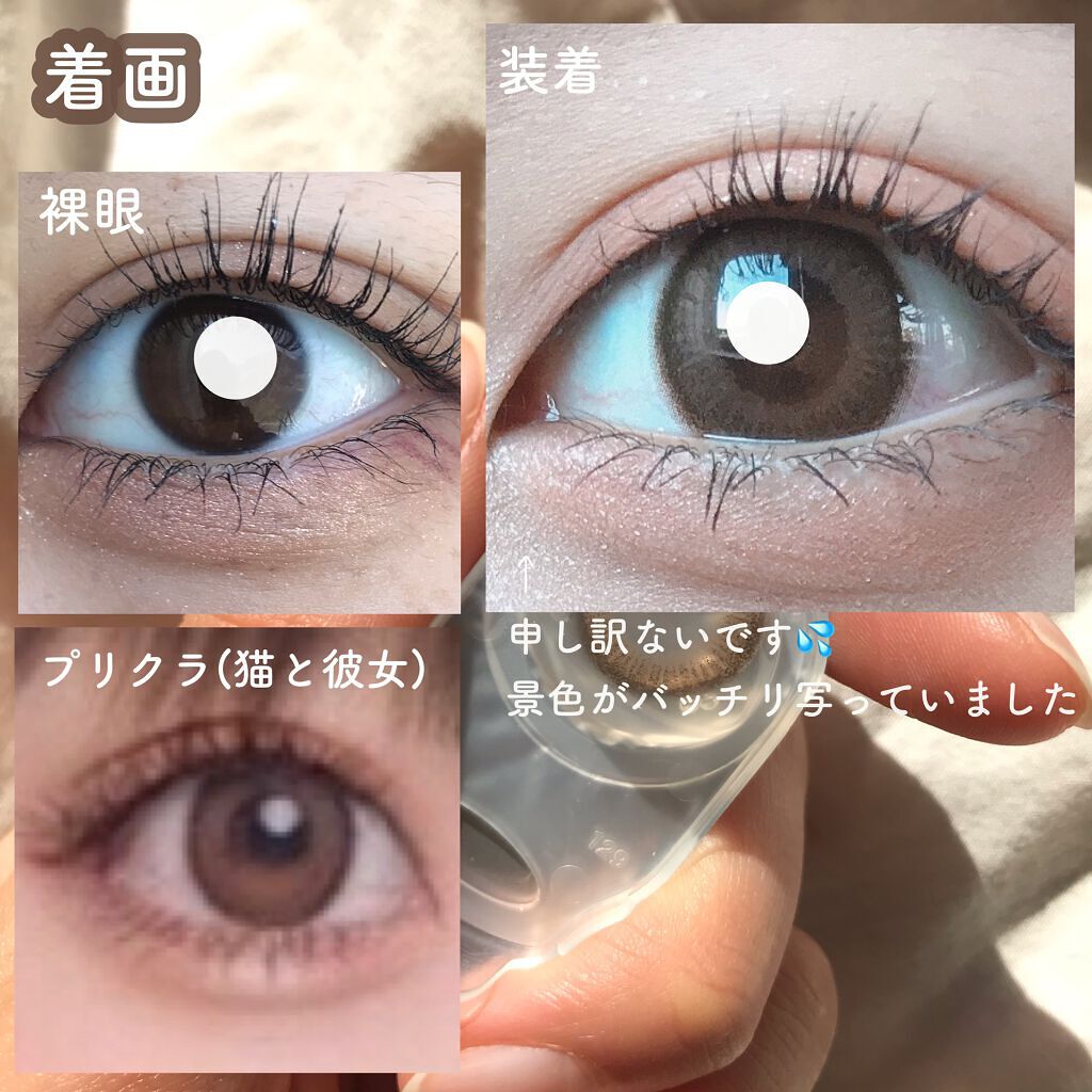 エバーカラーワンデー ナチュラル ナチュラルモカ/エバーカラー/ワンデー（１DAY）カラコンを使ったクチコミ（3枚目）